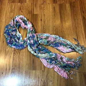 Multicolored Printed Scarf